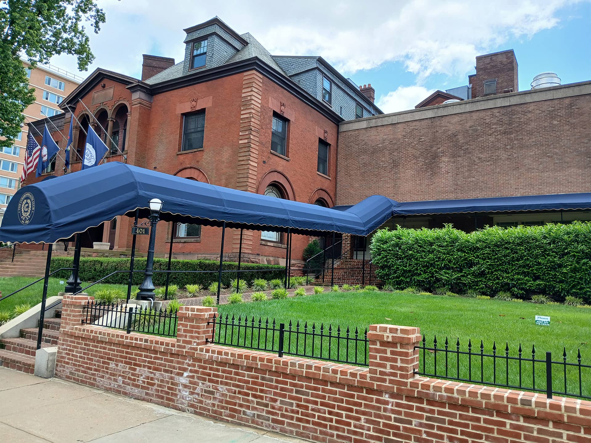 Commonwealth Club Awning